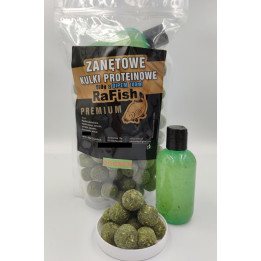 Ogórek16/18mm 500g Kulki Proteinowe Zanętowe RaFish