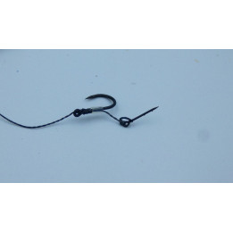 Roz.8 Zestaw 6szt. przypon 10cm z igłą/wkrętem do metody