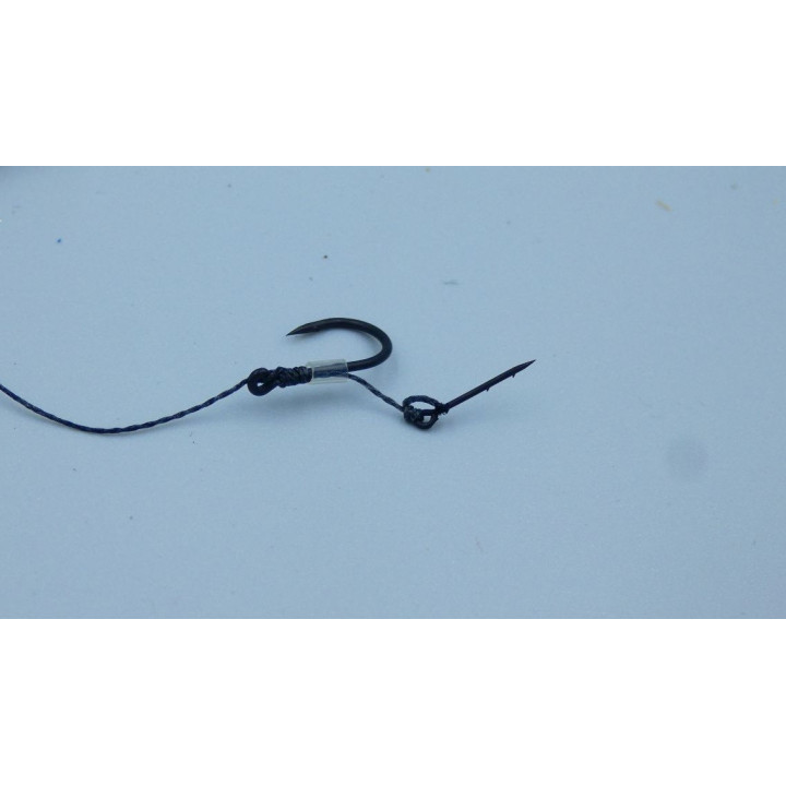 Roz.8 Zestaw 6szt. przypon 10cm z igłą/wkrętem do metody