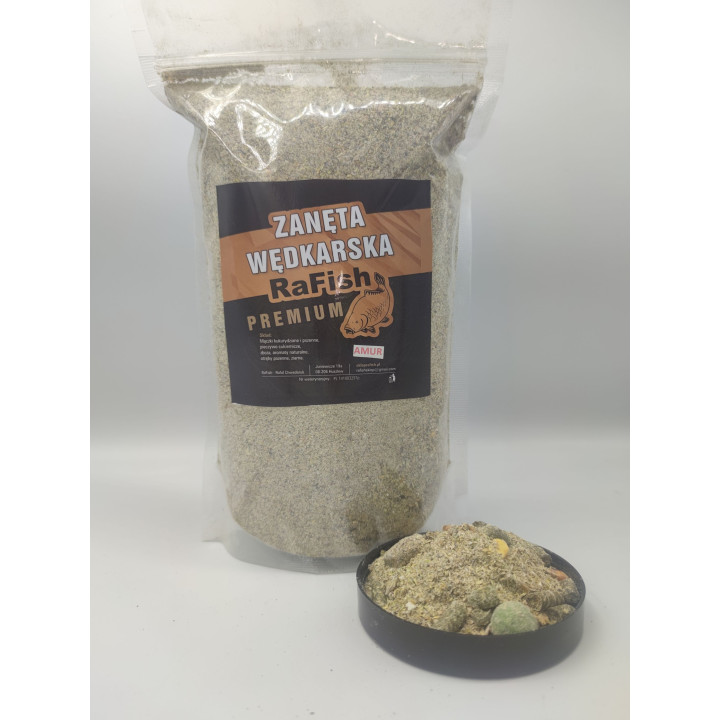 Amur 1Kg Zanęta Wędkarska Premium RaFish