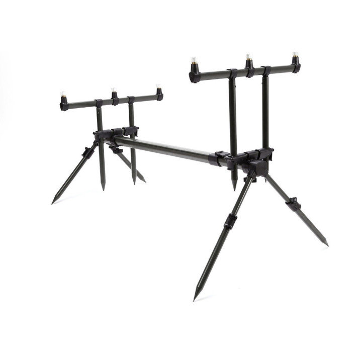 ROD POD STANOWISKO KARPIOWE NA 3 wędki. MIRACLE FISH, stabilny i profesjonalny