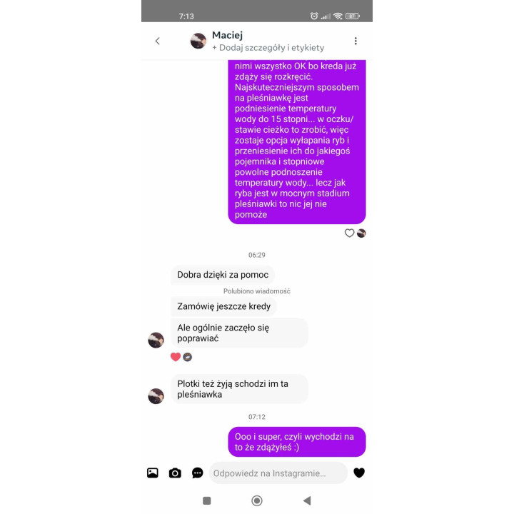200 KG KREDA -PYŁ- (PALETA) IDLEALNA DO STAWU/OCZKA WODNEGO