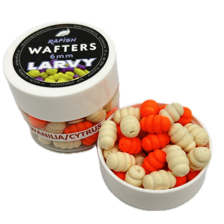 Cytrus/Wanilia 6/8mm 25ml Mini Larva Wafters RaFish