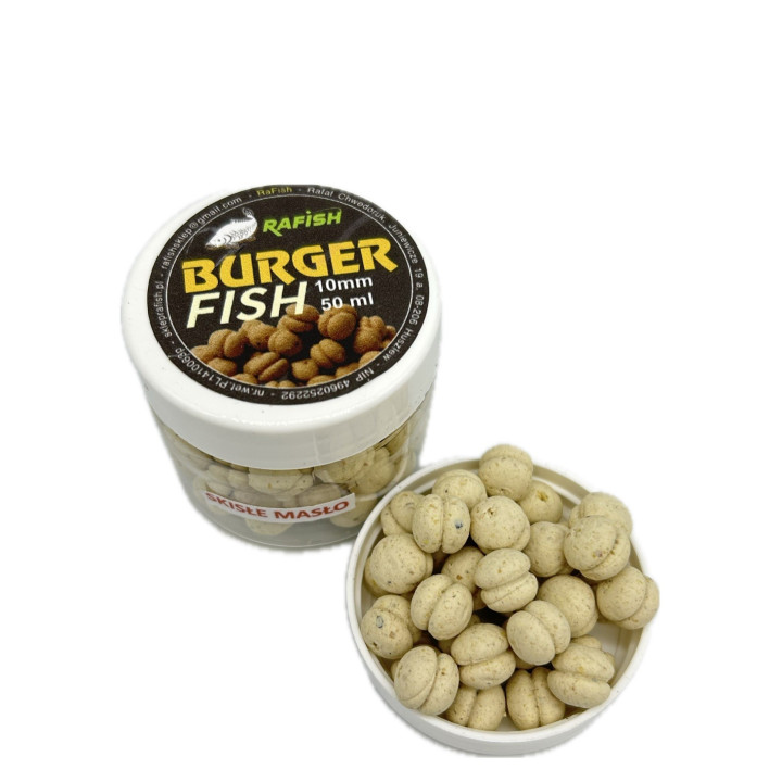 SKISŁE MASŁO 10mm BURGER FISH METHOD FEEDER 50ml