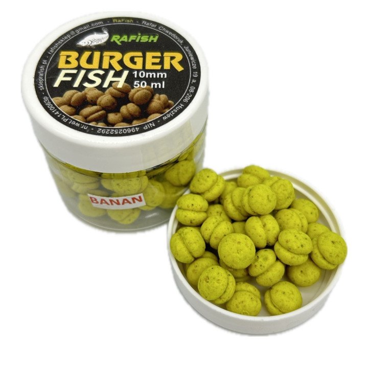 BANAN 10mm BURGER FISH METHOD FEEDER 50ml