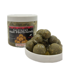 Szprotka 16-20 mm 200ml Kulki Proteinowe Haczykowe RaFish