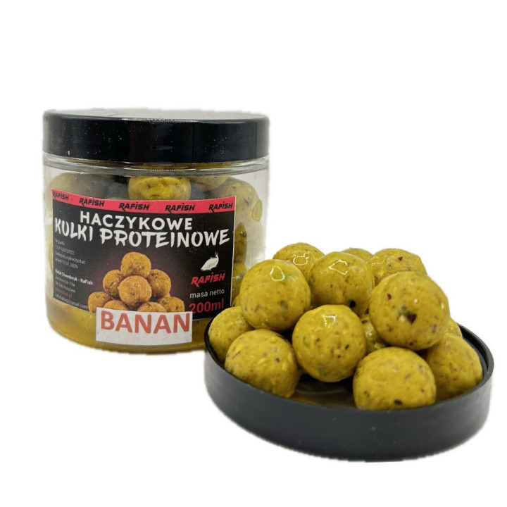 Banan 16mm 200ml Kulki Proteinowe Haczykowow RaFish