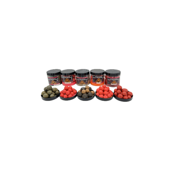 TOP 5 Killerów Kulki Proteinowe RaFish 150g 16-20mm 5 Opakowań Cytrus, Szprotka, Drób, Robactwo, Truskawka Zestaw