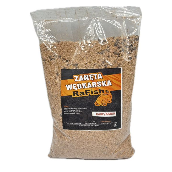 Karp/Amur 1Kg Zanęta Wędkarska RaFish