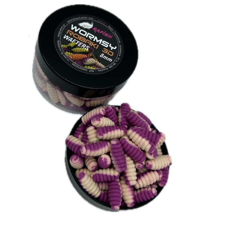 Rosówka/Czosnek 8/16mm 100ml Worms Robaki Proteinowe Wafters