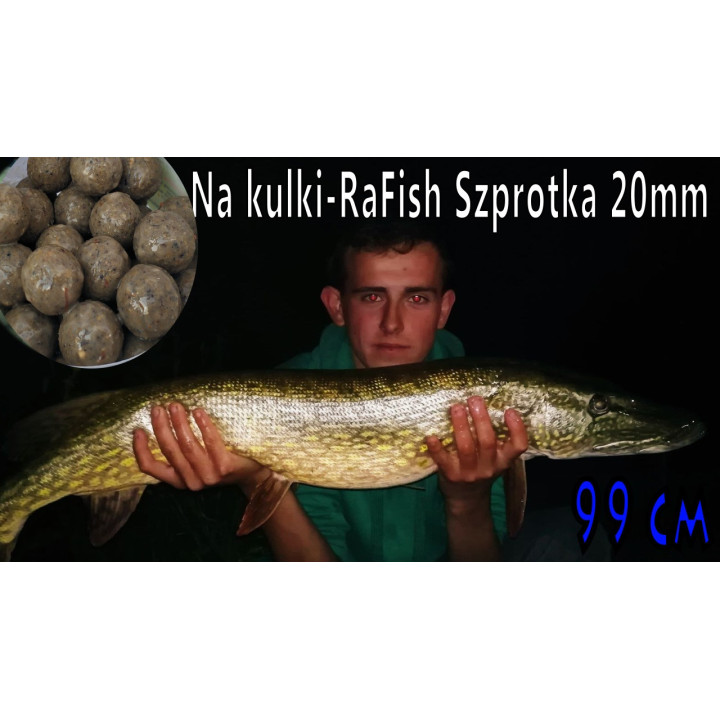 Szprotka 0.5Kg + Dip 50ml Kulki Proteinowe RaFish