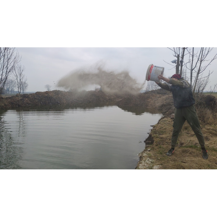 200 KG KREDA -PYŁ- (PALETA) IDLEALNA DO STAWU/OCZKA WODNEGO