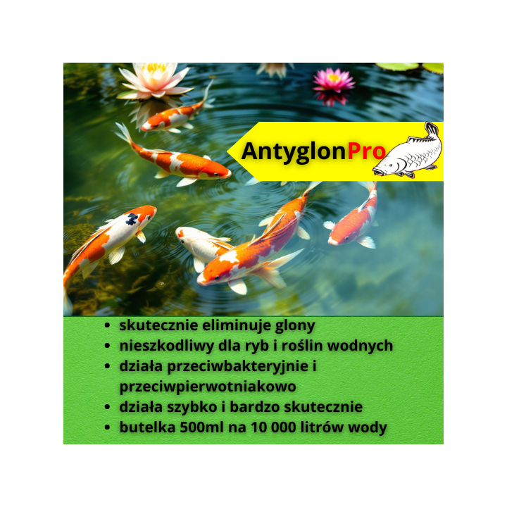 Antyglon - Środek Antyglonowy Bezpieczny Dla Ryb 5L RaFish