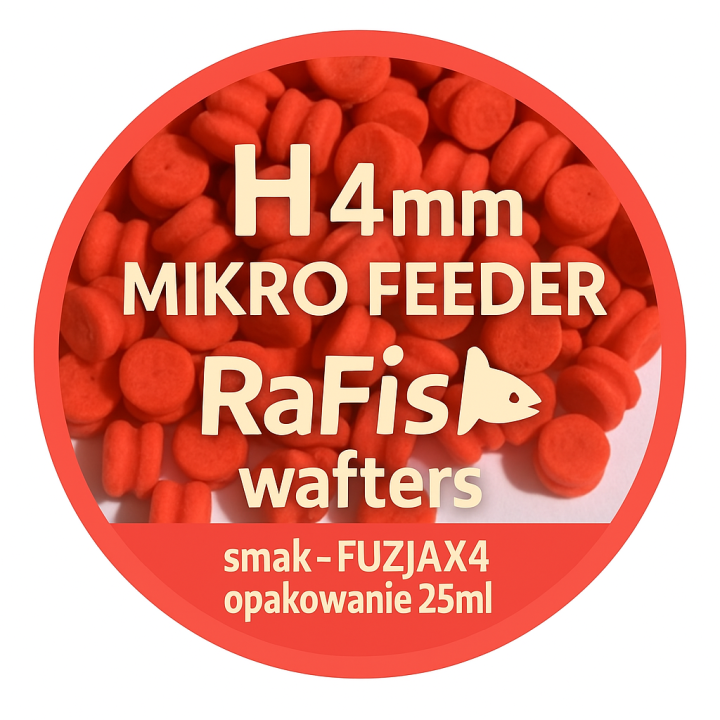 Fuzja X4 25ml Mini przynęta H4 Method Feeder Wafters