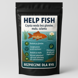 Czysta Woda - Bez Glonów, Mułu, Szlamu 1 kg HelpFish RaFish
