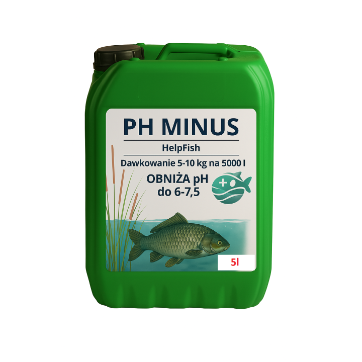 PH Minus Czysta Woda, Zdrowie Ryb 5l Help Fish RaFish