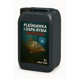 Destroyer Pleśniawka I Ospa Rybia Help Fish 5L RaFish