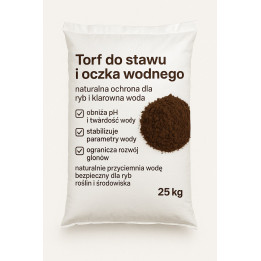 Torf Do Stawu I Oczka Wodnego 30l RaFish