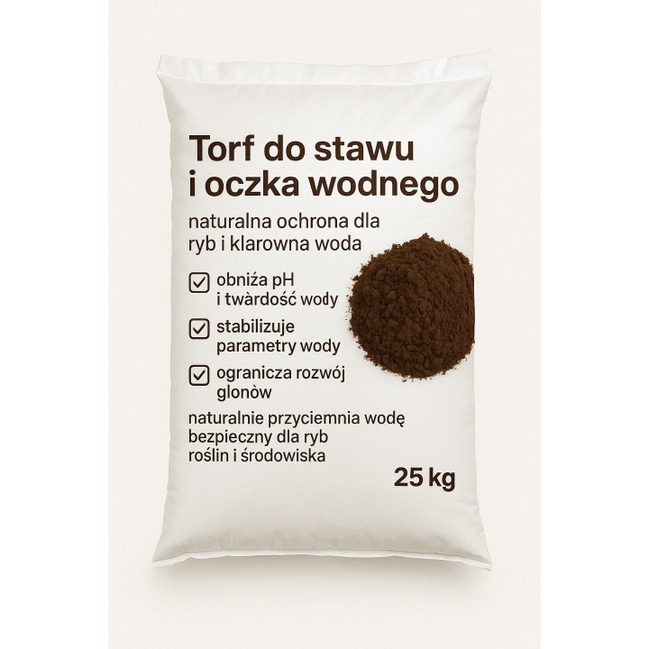Torf Do Stawu I Oczka Wodnego 30l RaFish