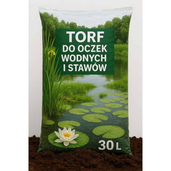 Torf Do Stawu I Oczka Wodnego 30l RaFish