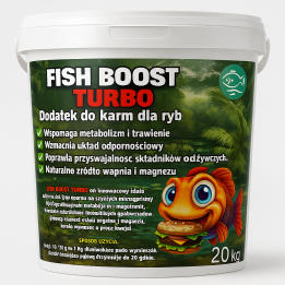 Fish Boost Turbo Dodatek Dla Karm Ryb 20 kg RaFish