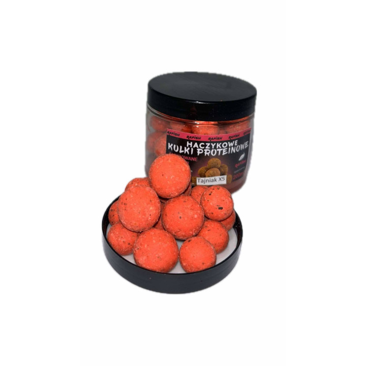 TAJNIAK X5 16-20mm 200ml Haczykowe Kulki Proteinowe RaFish