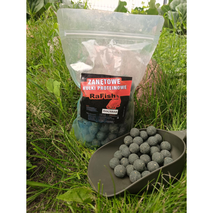 Rak / Krab 20mm 1Kg Kulki Proteinowe Zanętowe RaFish