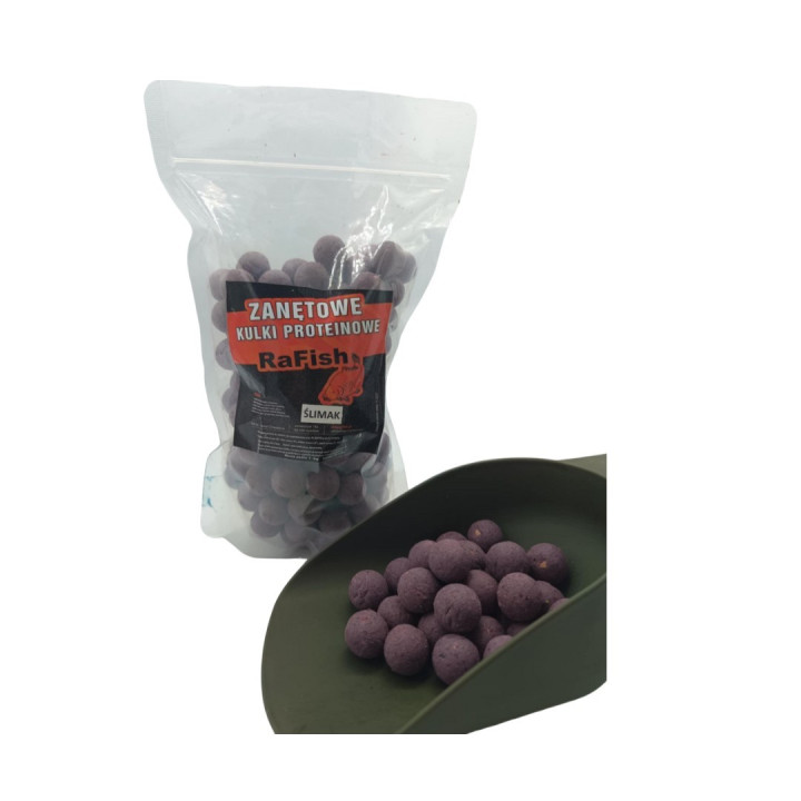 Ślimak 20mm 1Kg Kulki Proteinowe Zanętowe RaFish