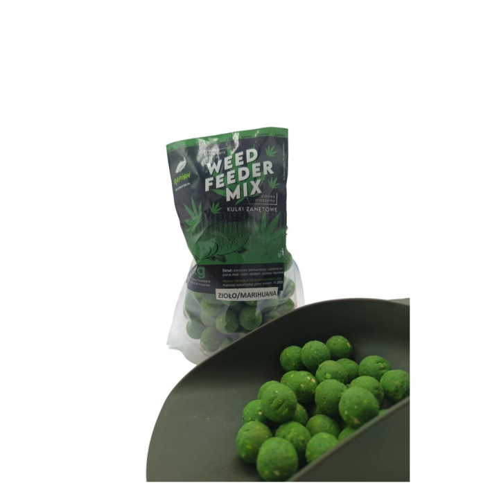 Zioło/Marihuana 20mm 1Kg Kulki Proteinowe Zanętowe RaFish