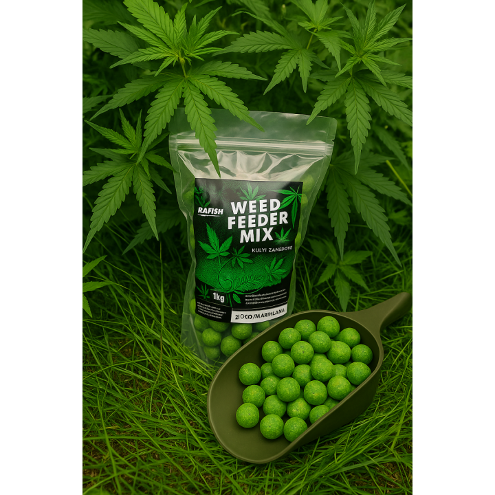 Zioło/Marihuana 20mm 1Kg Kulki Proteinowe Zanętowe RaFish