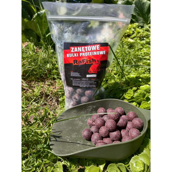 Czosnek 1Kg Kulki Proteinowe Zanętowe RaFish