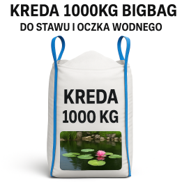 1000Kg Kreda Bryła (BigBag) Idealna Do Stawu/Oczka Wodnego