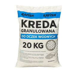 20kg KREDA GRANULOWANA DO STAWÓW RYBNYCH I OCZEK WODNYCH