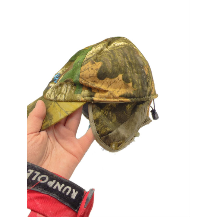 RĘKAWICZKI WĘDKARSKI ZIMOWE + CZAPKA ZIMOWA Z LATARKĄ