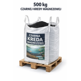 500 kg CZARNA KREDA MAGNEZOWA big bag do oczek wodnych i stawów rybnych