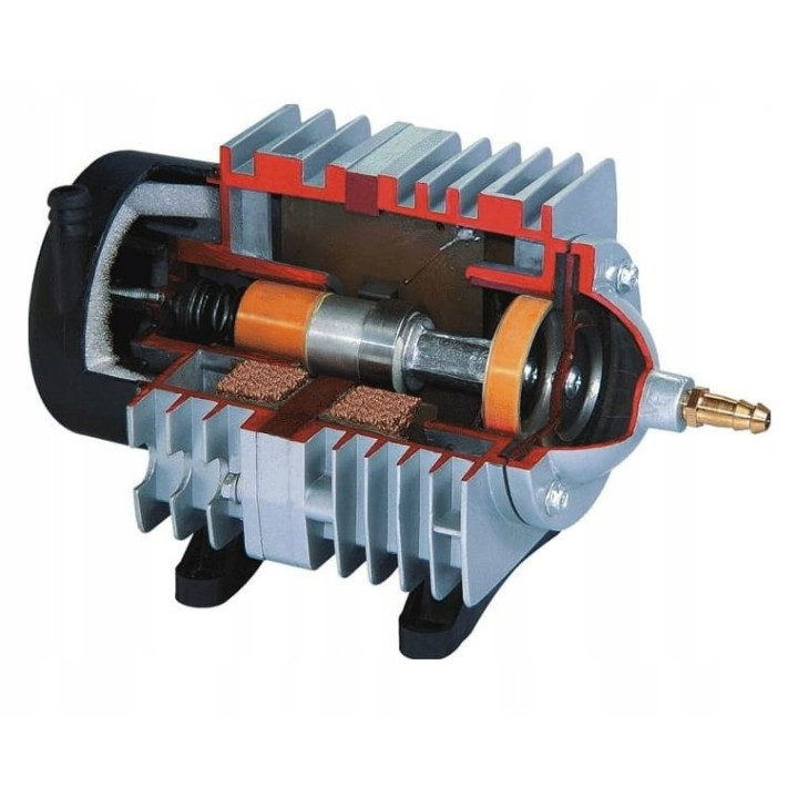 Zestaw 220V Zewnętrzna pompa powietrza o średniej mocy do stawu rybnego Pompa tlenu powietrza do stawu 308