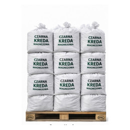 200 kg CZARNA KREDA MAGNEZOWA do oczek wodnych i stawów rybnych