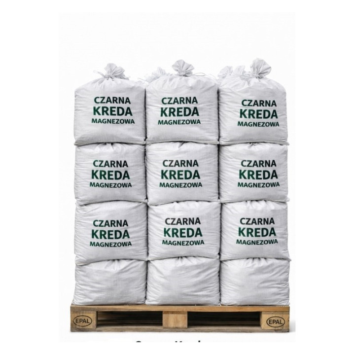 200 kg CZARNA KREDA MAGNEZOWA do oczek wodnych i stawów rybnych