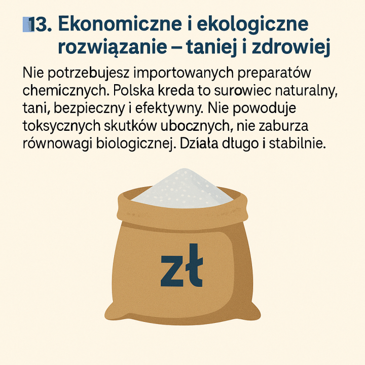20kg KREDA DLA RYB DO OCZEK WODNYCH W WIADRZE