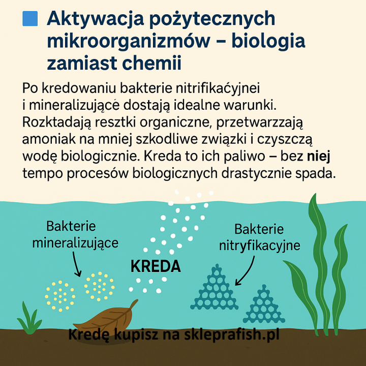 20kg KREDA DLA RYB DO OCZEK WODNYCH W WIADRZE
