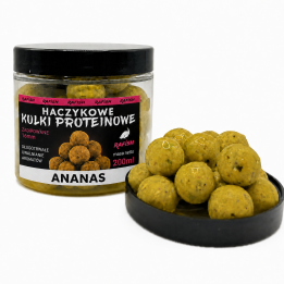Ananas 16mm 200ml Kulki Proteinowe Haczykowe RaFish
