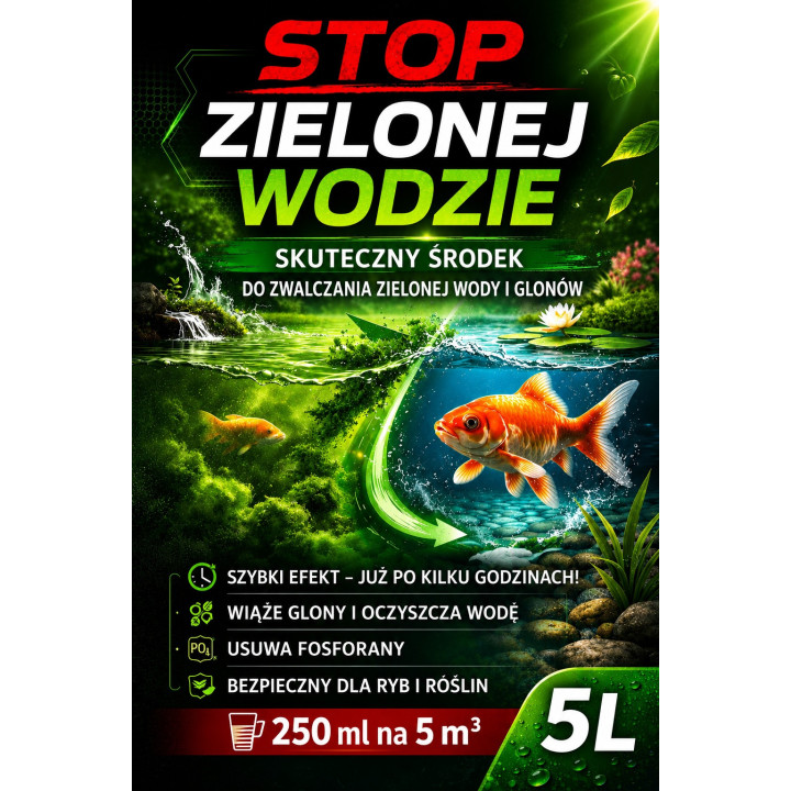 Stop Zielonej Woda 5L RaFish