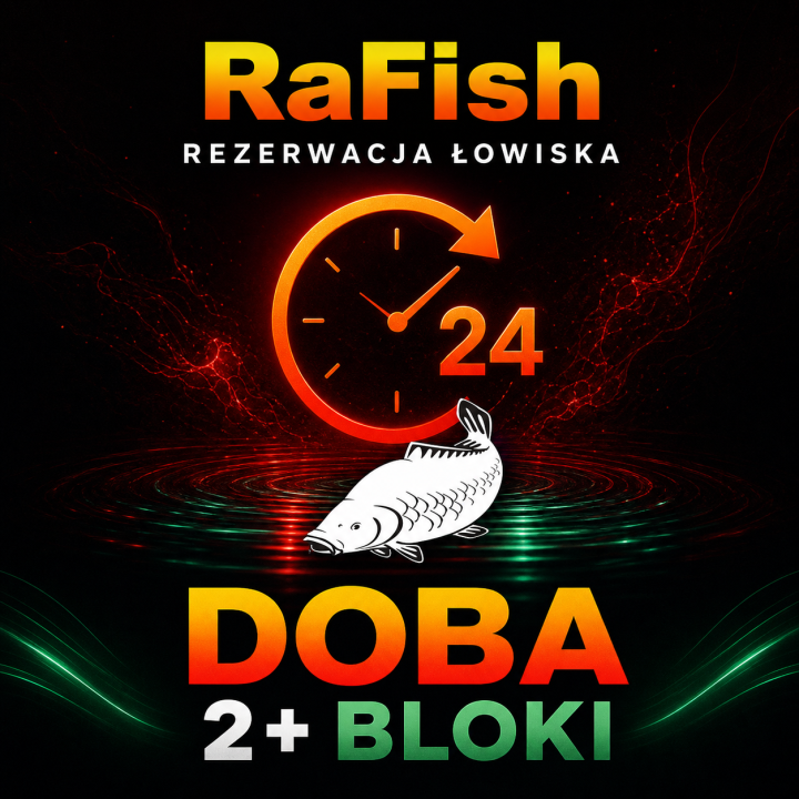 Łowisko – doba i pakiet 2+ bloków | RaFish