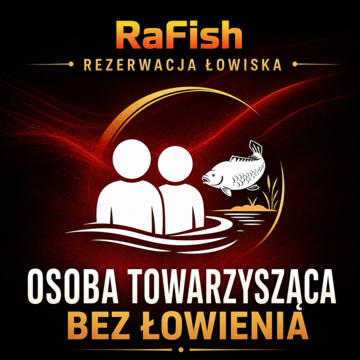 Osoba towarzysząca na łowisku | RaFish