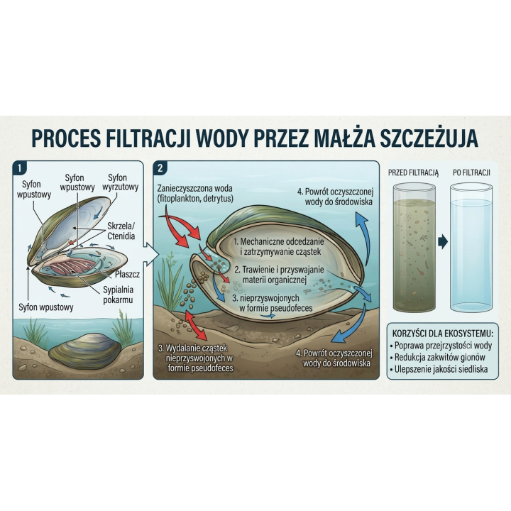 20l na 80 000l małże i ślimaki - STARTER HODOWLANY – HelpFish