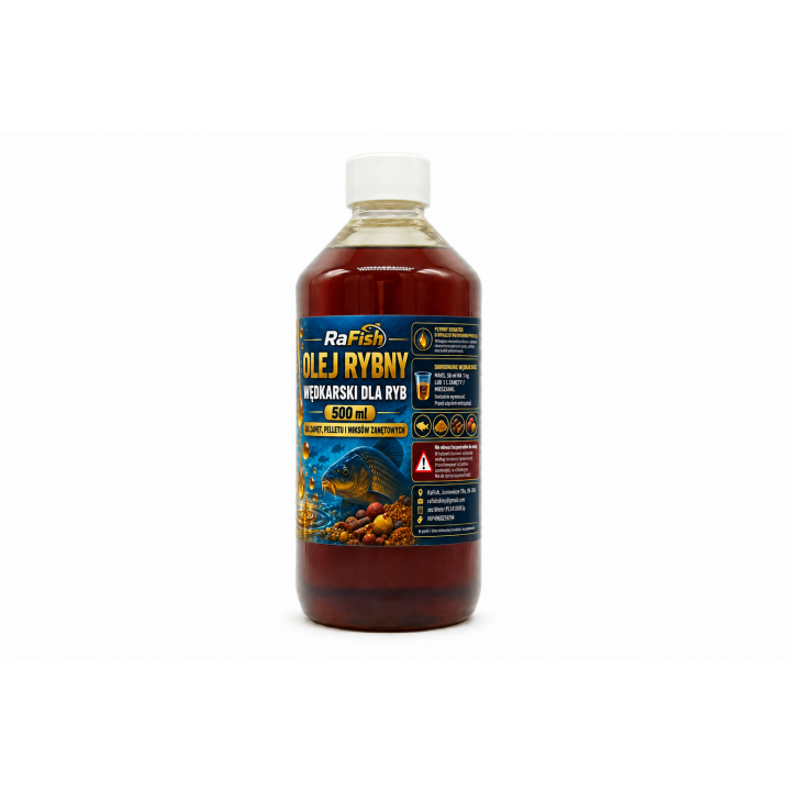 500ml OLEJ RYBNY SKONCENTROWANY olej z ryb