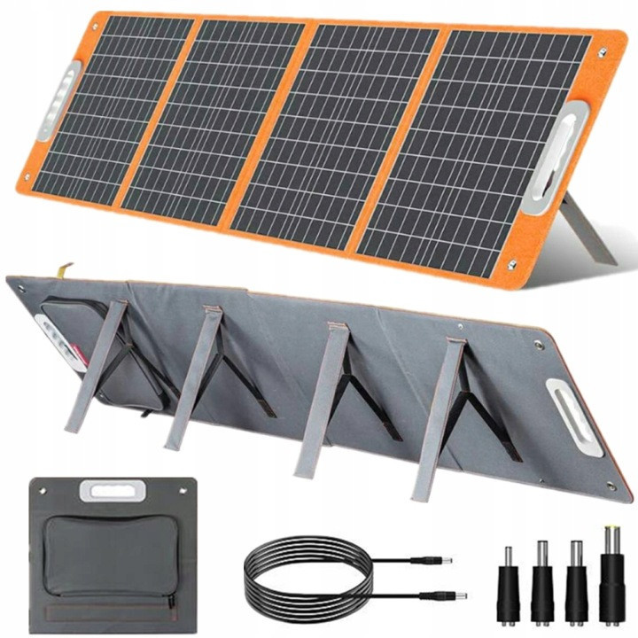 FlashFish E200 PRZENOŚNY Stacja Zasilania Powerbank +słoneczny panel 100 W